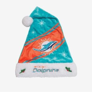 Miami Dolphins Santa Hat